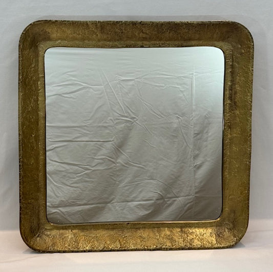 MIRROR TREASURE ANTIQUE BRASS (S4372)