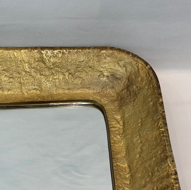 MIRROR TREASURE ANTIQUE BRASS (S4372)