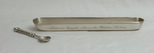 OLIVE TRAY WITH SPOON NEW (SR615)