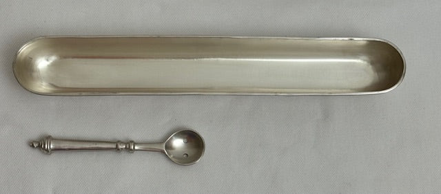 OLIVE TRAY WITH SPOON NEW (SR615)
