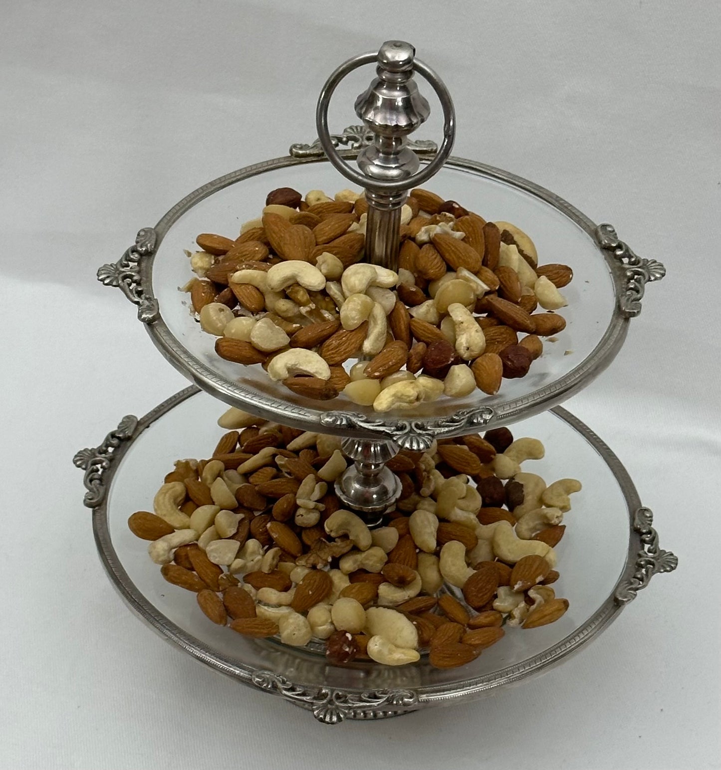 PATISSERIE 2 TIER BORDEAUX (N125)