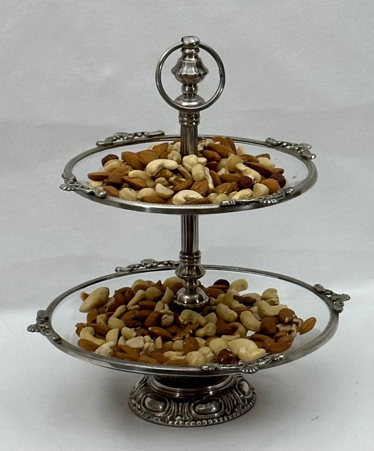 PATISSERIE 2 TIER BORDEAUX (N125)