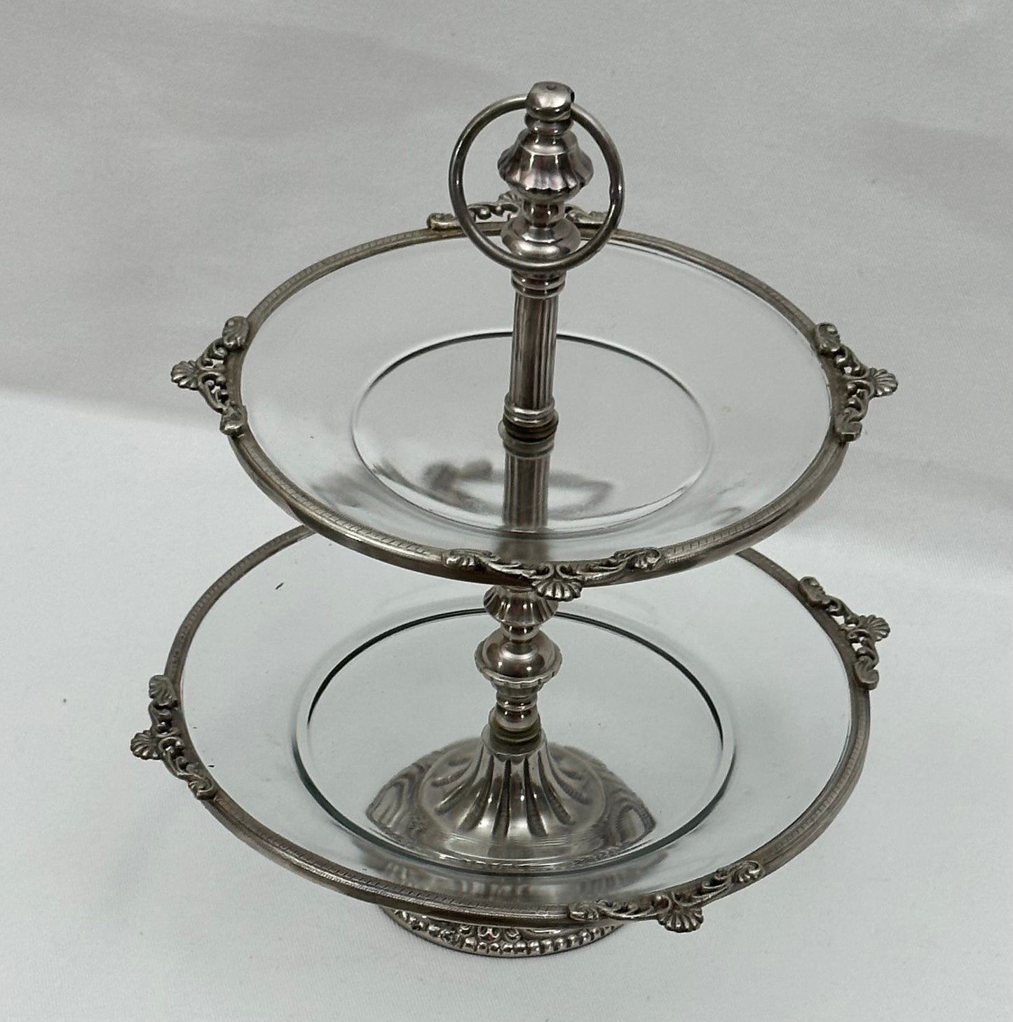 PATISSERIE 2 TIER BORDEAUX (N125)