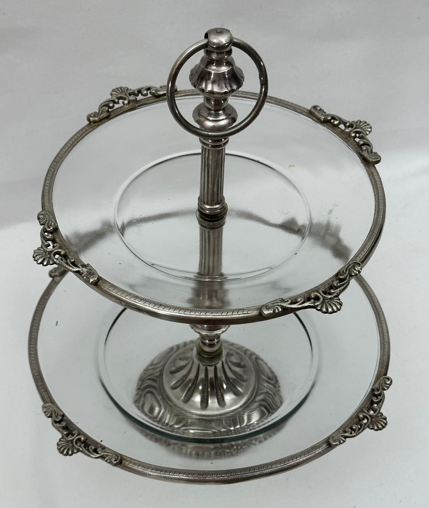 PATISSERIE 2 TIER BORDEAUX (N125)