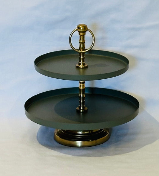 PATISSERIE 2 TIER CAMO (72-452-25-G)