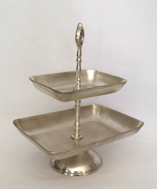 PATISSERIE 2 TIER SQUARE PASTRIES (12474)