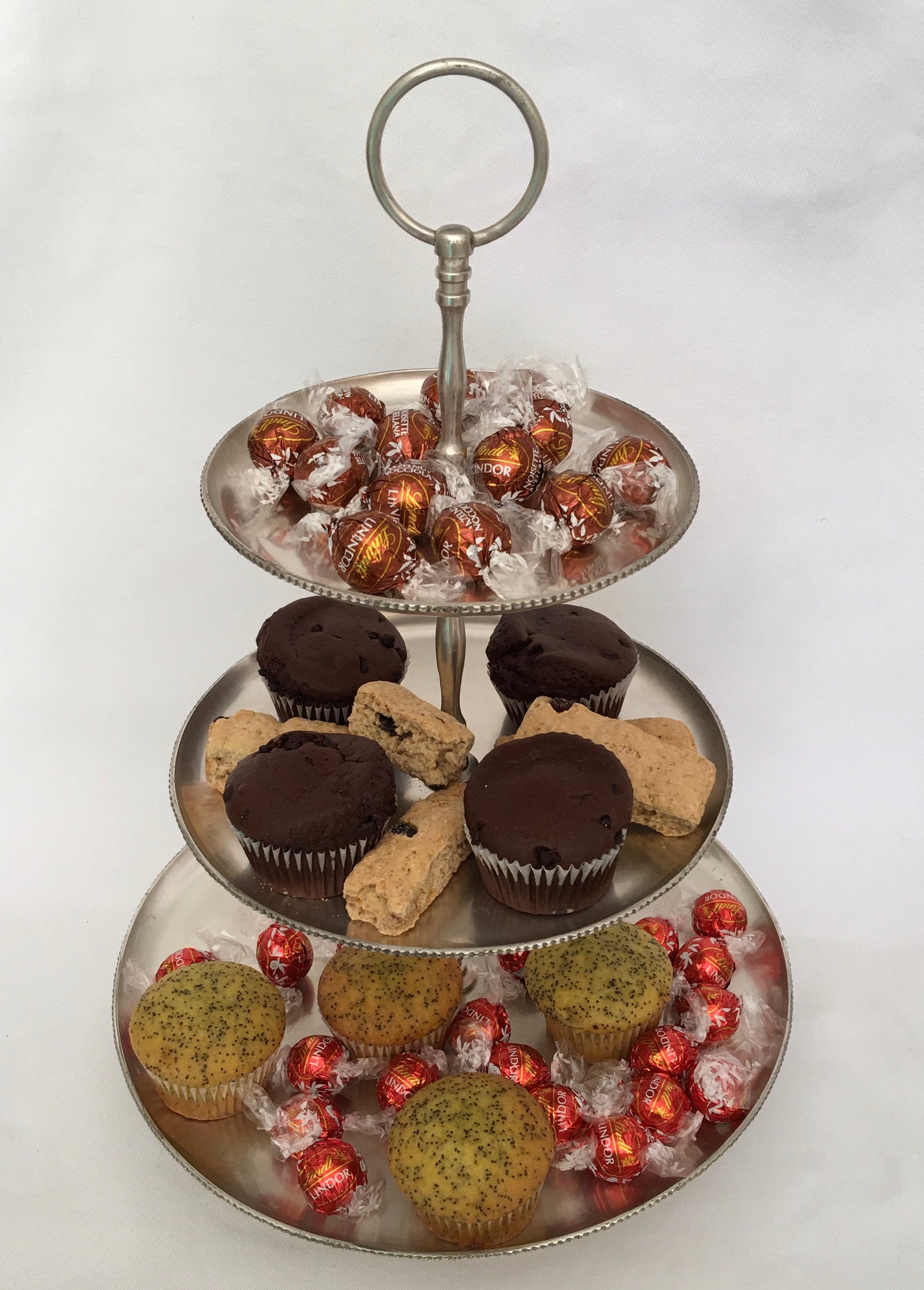 PATISSERIE 3 TIER RND BEADED (459134)