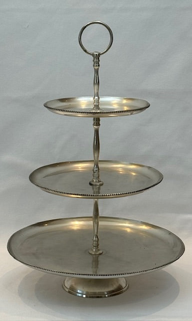 PATISSERIE 3 TIER RND BEADED (459134)