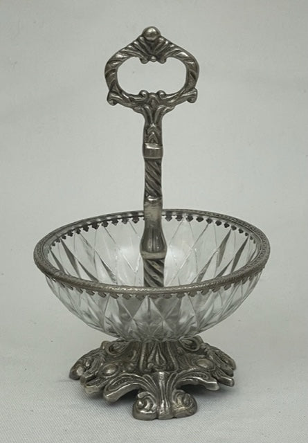 PATISSERIE BOWL ORNATE GLASS (ST-155)
