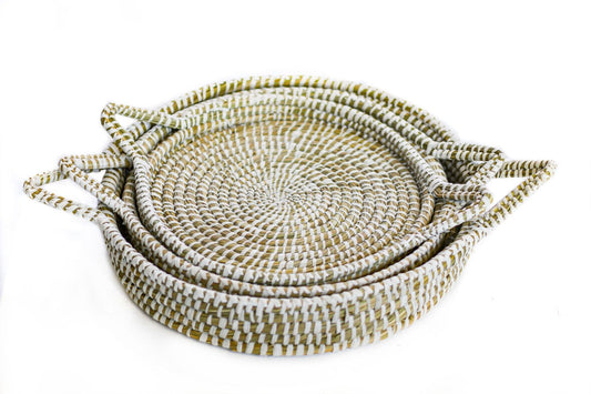 Small Round Tray with Ear Handle