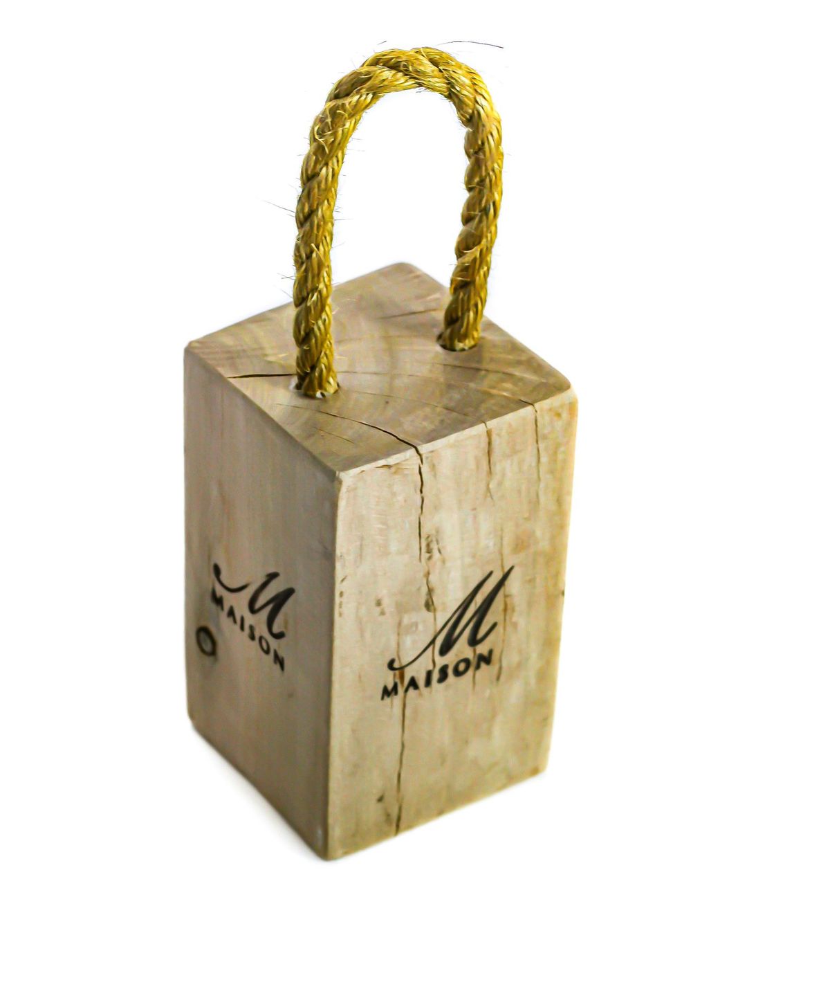 Door Stop With Cracks - Rope
