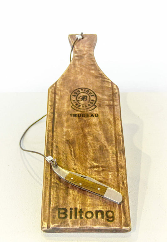 Biltong Board with Knife