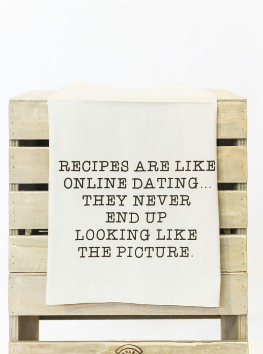 Online Dating Dishcloth