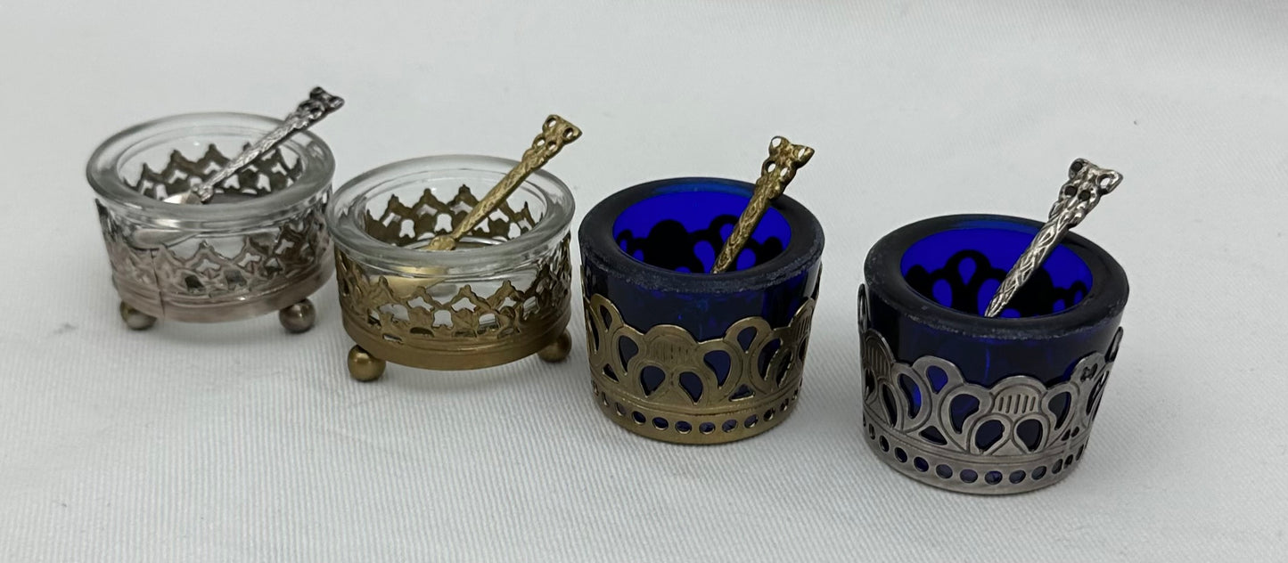 SALT POT ROYAL ANTIQUE BRASS (25002)