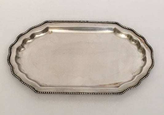 SNACK PLATE BEADED MAJORCA (SRT906)
