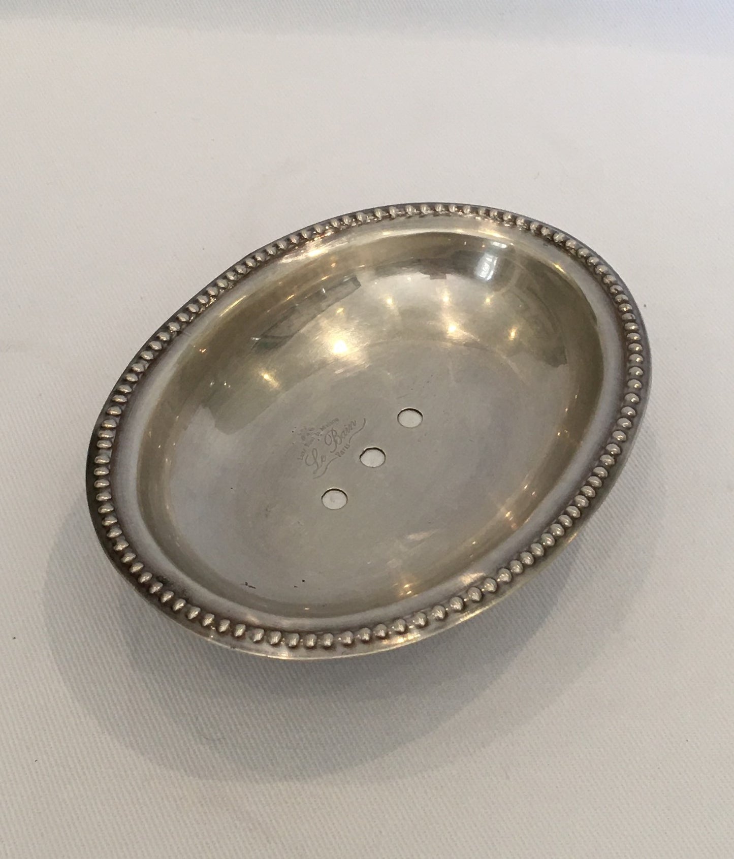 SOAP DISH BEADED ROYAL (7984/SS)