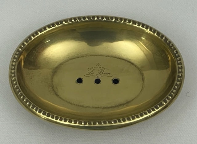 SOAP DISH BEADED ROYAL ANTIQUE BRASS (7984/SS/AG)