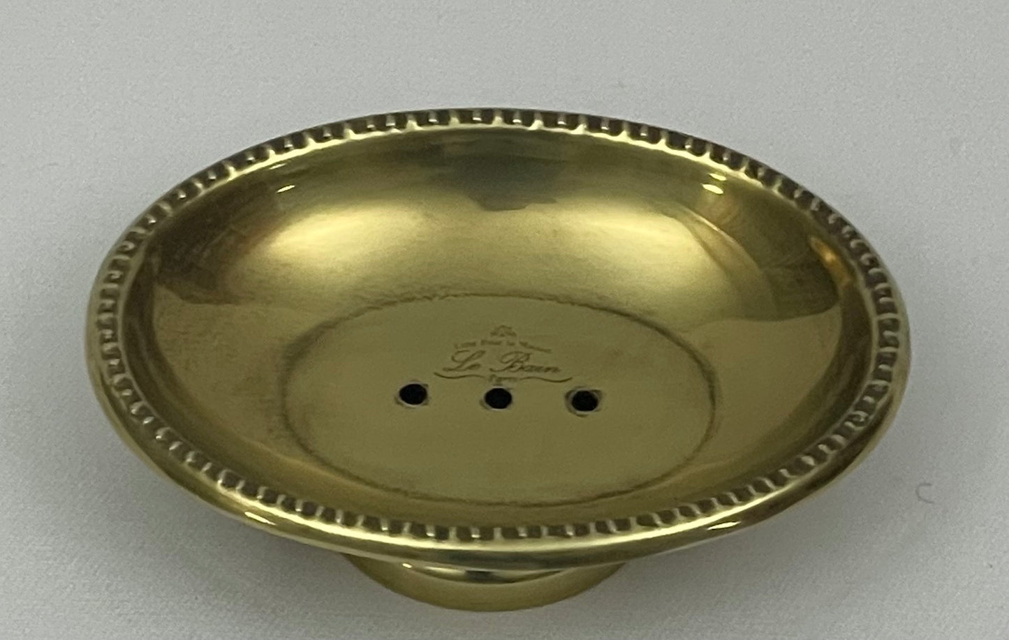 SOAP DISH BEADED ROYAL ANTIQUE BRASS (7984/SS/AG)