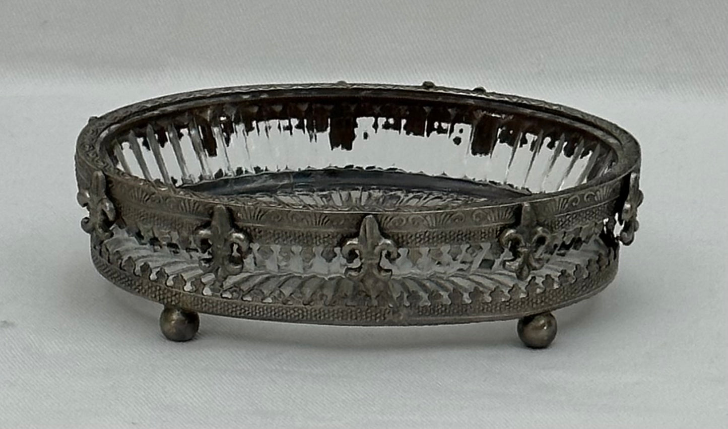 SOAP DISH FLEUR (N172)