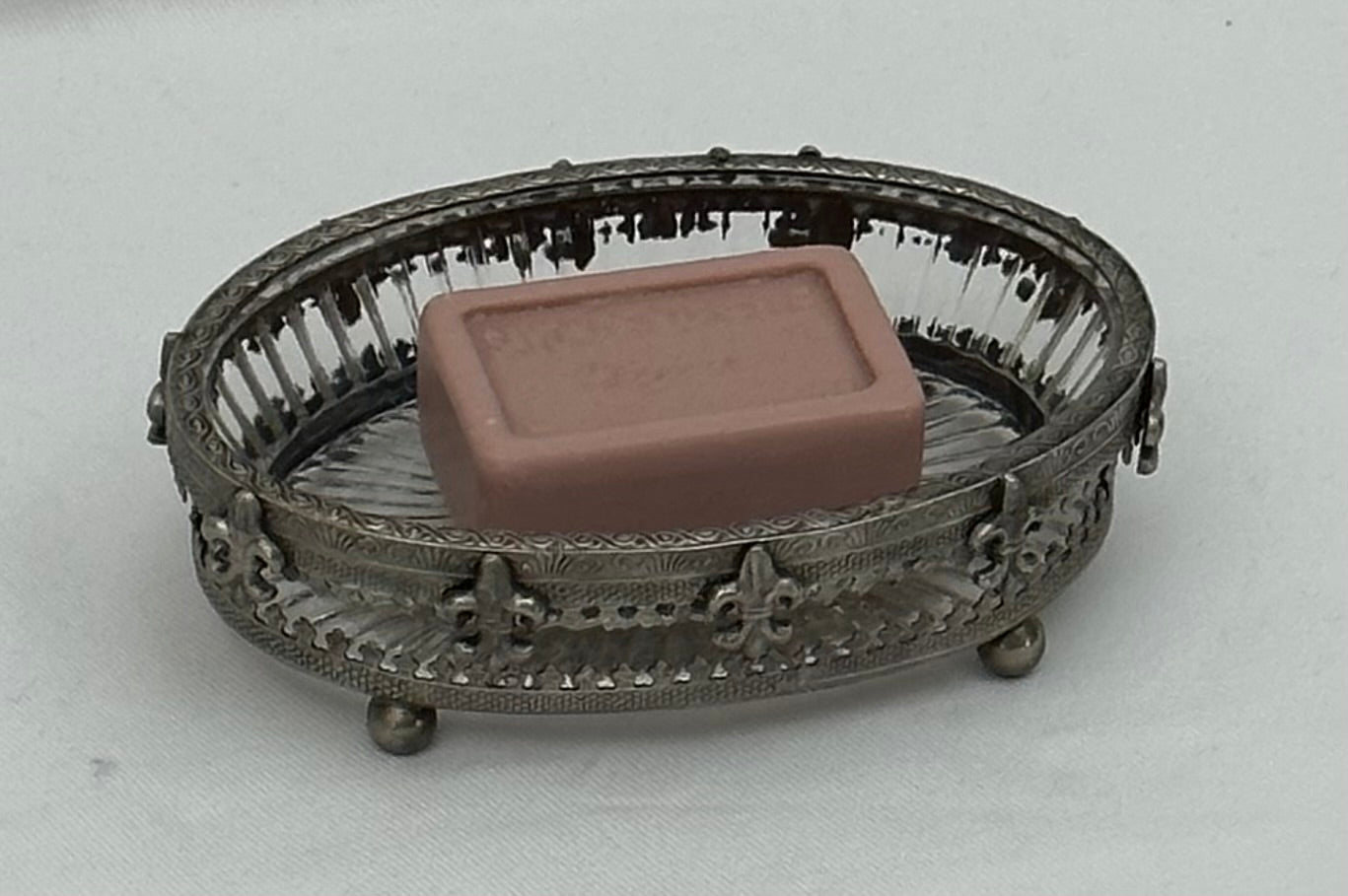 SOAP DISH FLEUR (N172)