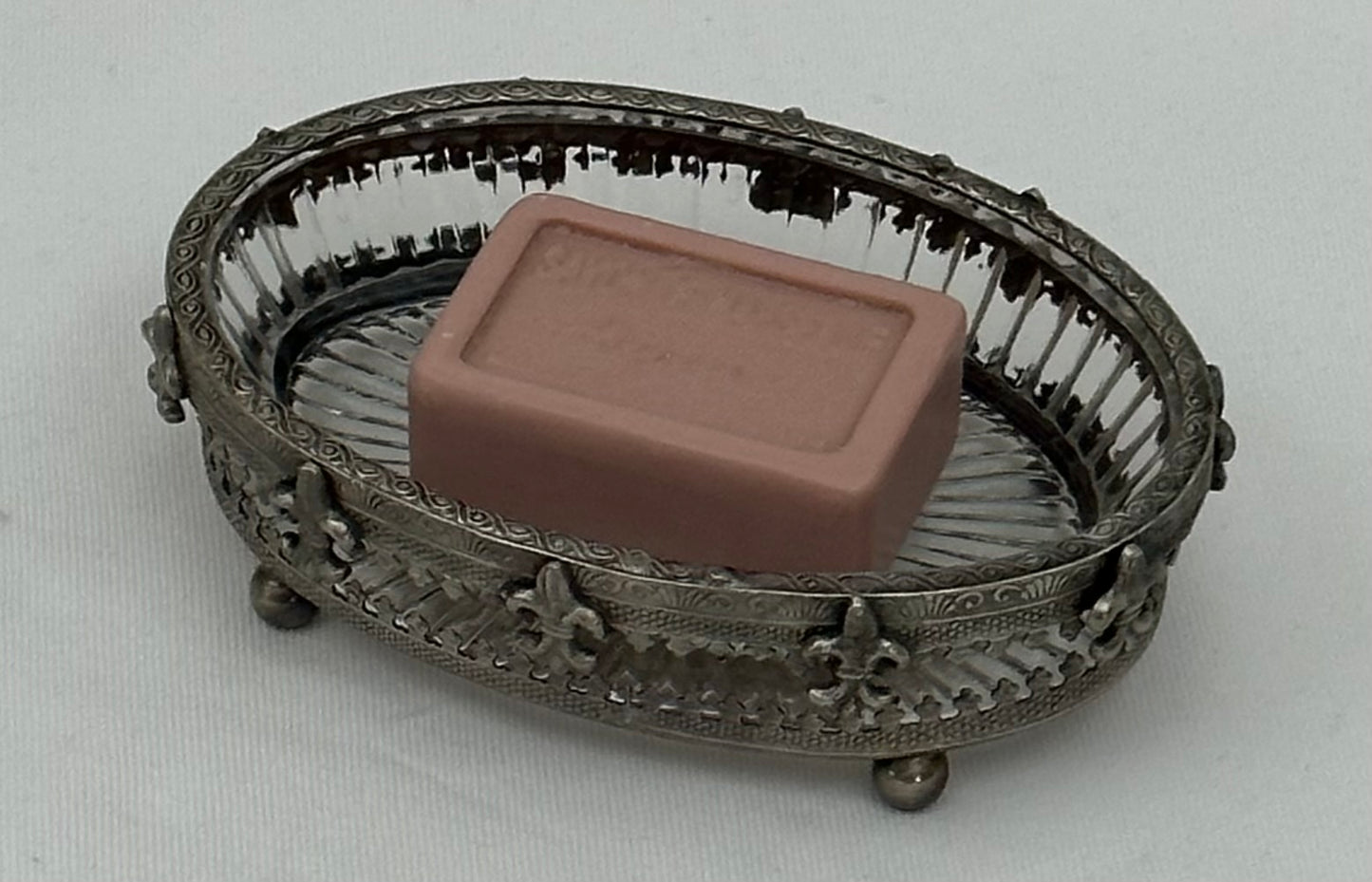 SOAP DISH FLEUR (N172)