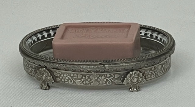 SOAP DISH GLASS OVAL (HB26)