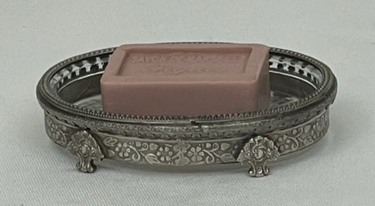 SOAP DISH GLASS OVAL (HB26)