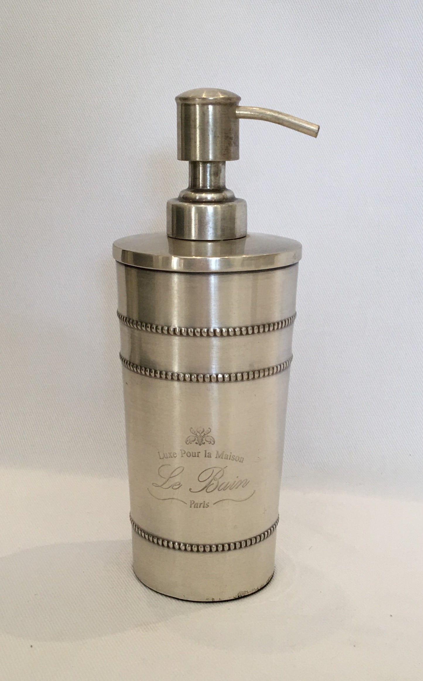 SOAP DISPENSER BEADED ROYAL (7969/SS)