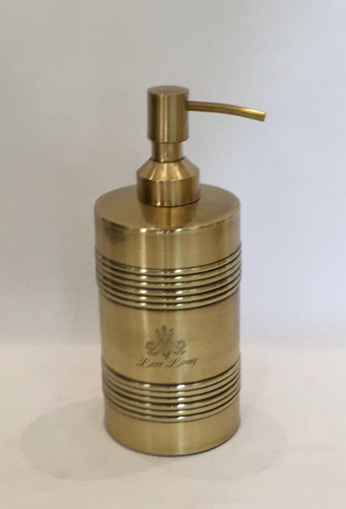 SOAP DISPENSER LUX LIVING BRASS (8359/SS)