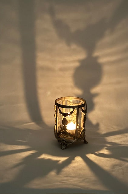 TEA LIGHT HOLDER FRENCH (27657)