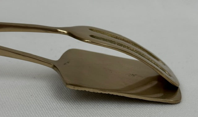 TONGS PASTRY ANTIQUE BRASS (SR611AB)