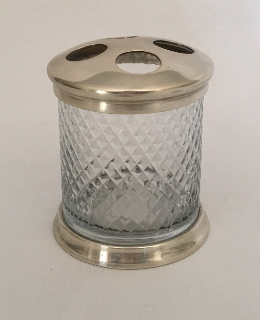 TOOTH BRUSH HOLDER CRYSTAL MESH (7081/AS)