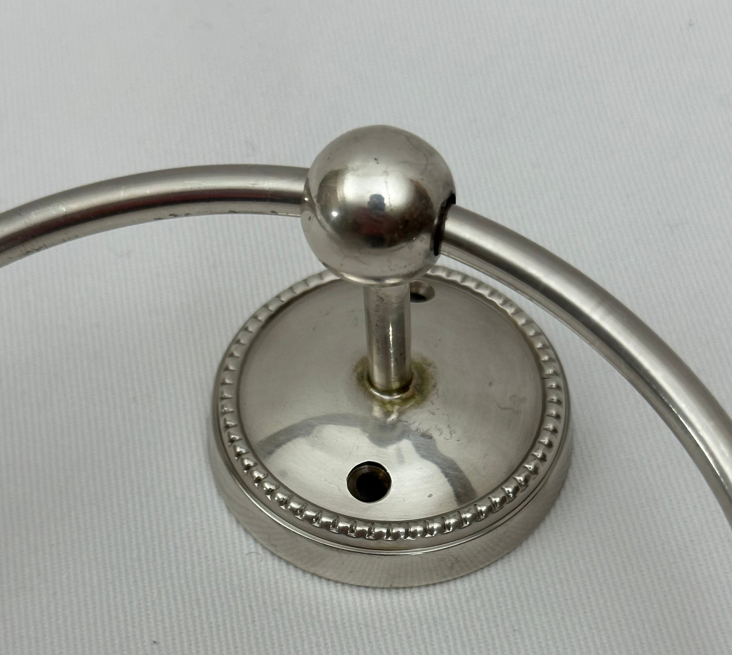 TOWEL RING BEADED ROUND NEW (24934)