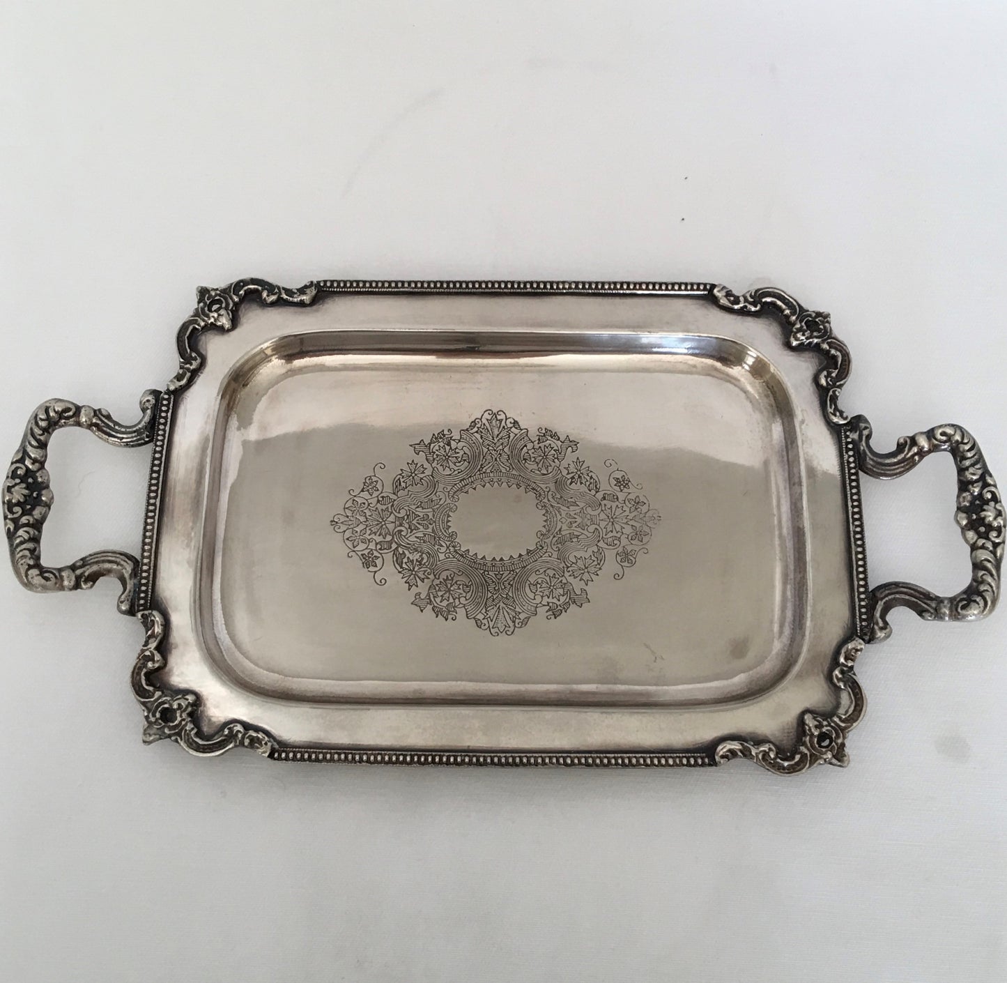 TRAY ANTIQUE ORNATE (HB10355)
