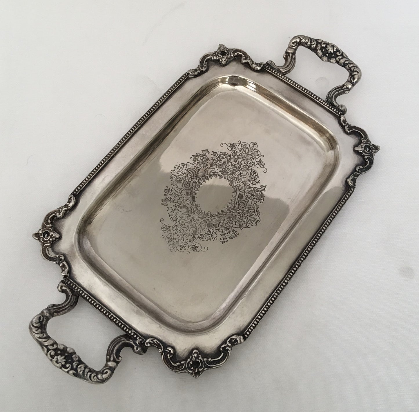 TRAY ANTIQUE ORNATE (HB10355)