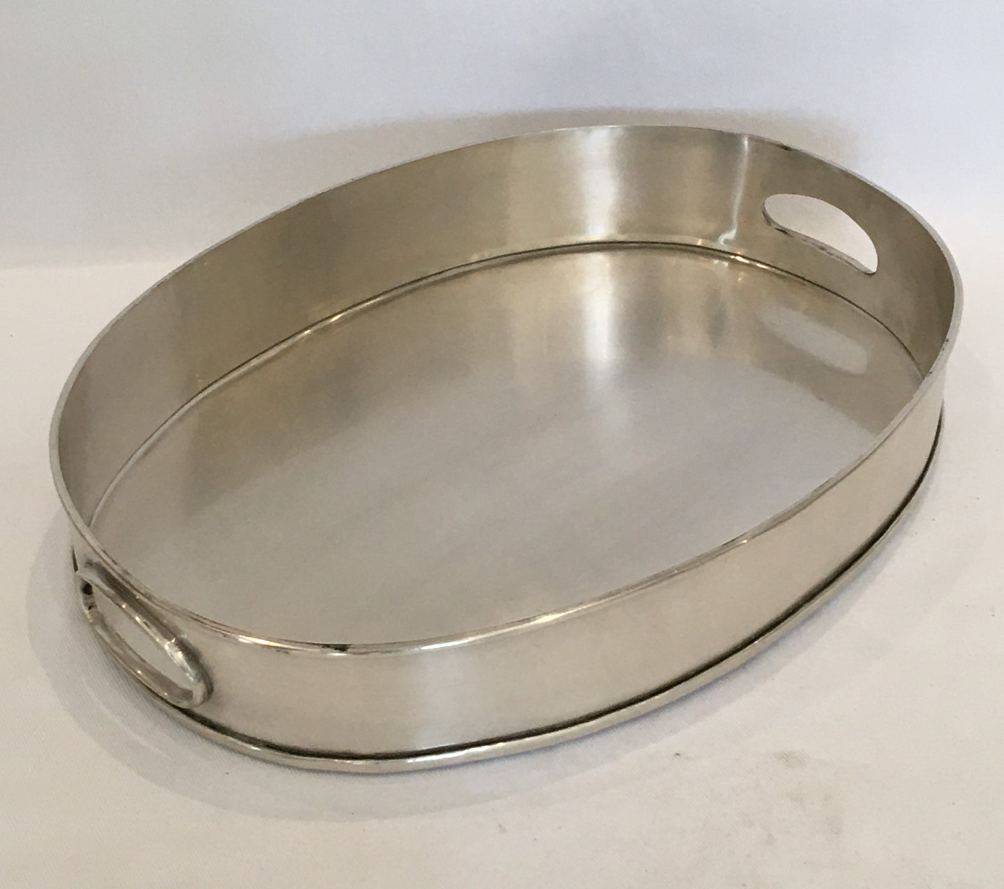 TRAY OVAL PLAIN (7483X)