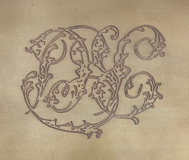 TRAY PERFUME ANTIQUE BRASS (HB8513)