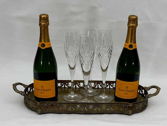 TRAY PERFUME ANTIQUE BRASS (HB8513)