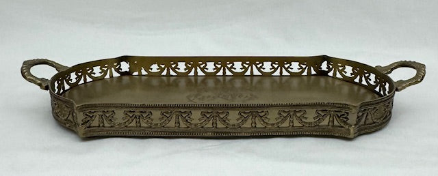 TRAY PERFUME ANTIQUE BRASS (HB8513)