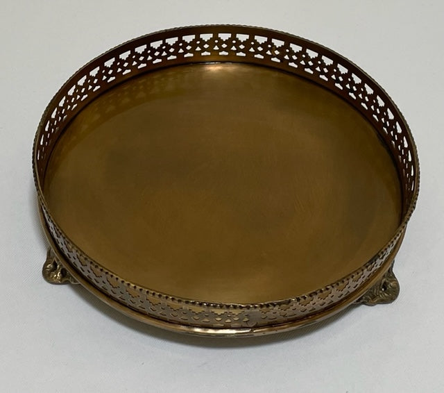 TRAY PERFUME QUEENS BRASS (739775/AB)