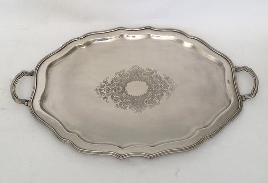 TRAY SCALLOPED VINTAGE (491284)